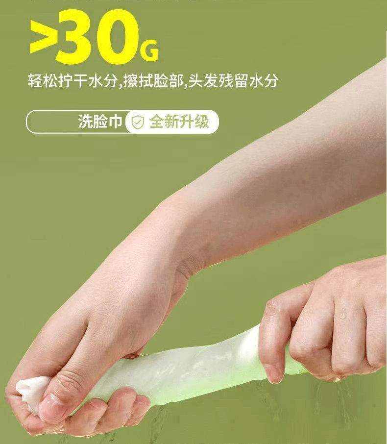 东义严选洗脸巾一次性悬挂抽取式洁面毛巾珍珠纹擦脸巾加厚加大6包装