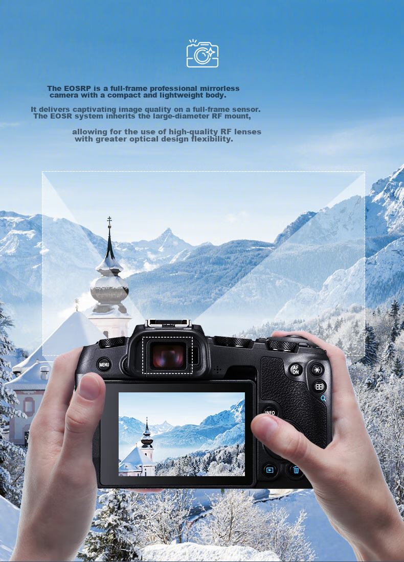 Canon EOS RP Полнокадровая беззеркальная камера