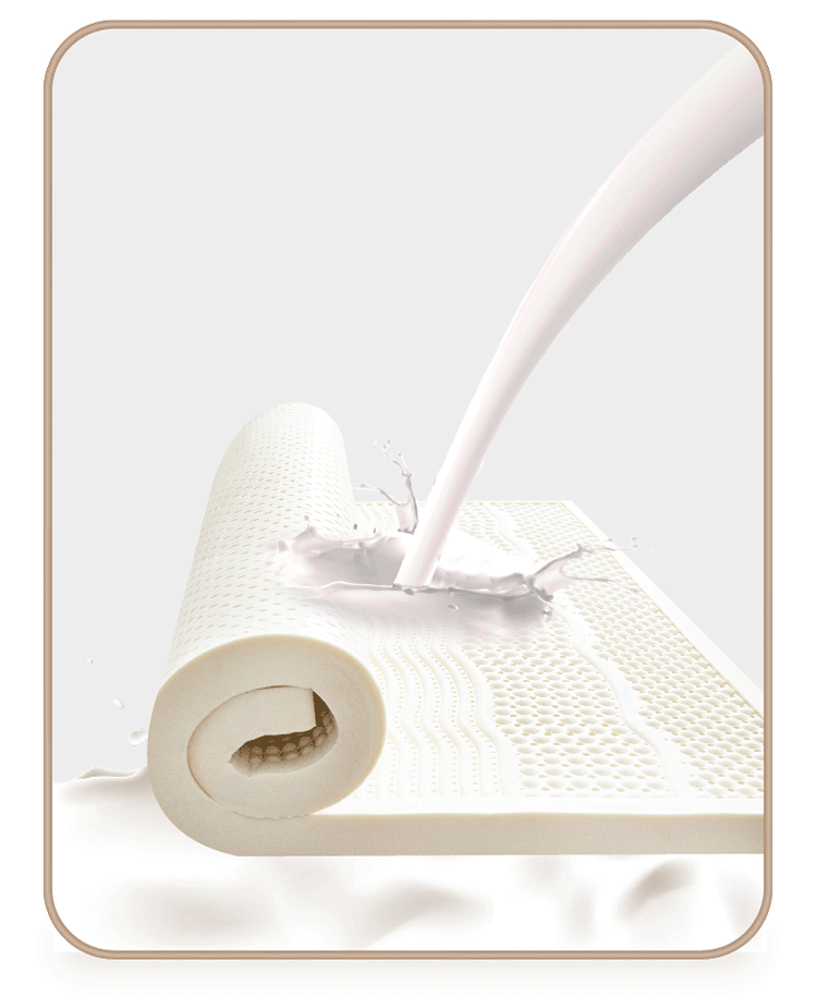 京东京造 森呼吸系列泰国进口天然乳胶床垫 94%天然乳胶泰国原产进口床褥子ECO认证优等品A类双人180*200*5cm