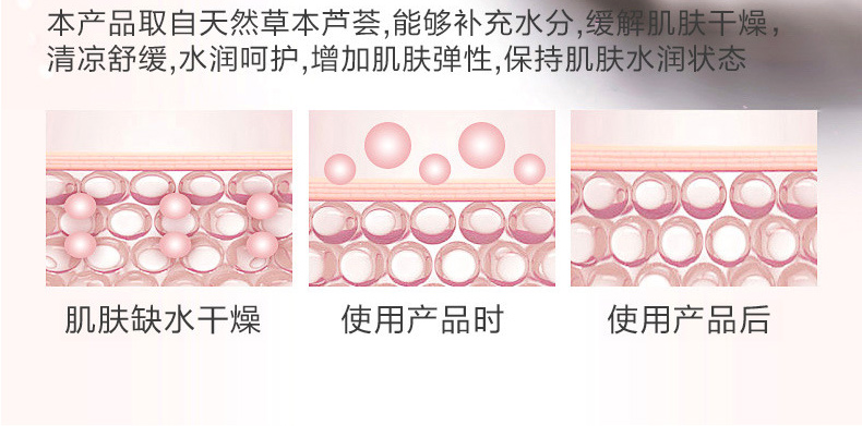 sakose凡士林粉红芦荟胶250g*2瓶淡化舒缓痘印保湿睡眠面膜晒后呵护面霜