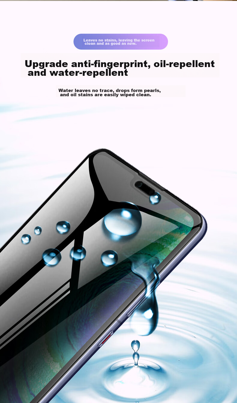 Защитное стекло Smorss для Huawei Mate30, полноэкранное HD, антишпионское, закаленное, против отпечатков пальцев