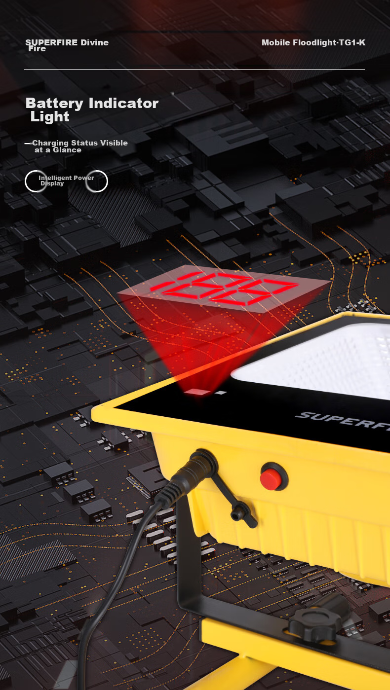 Перезаряжаемый прожектор SupFire
