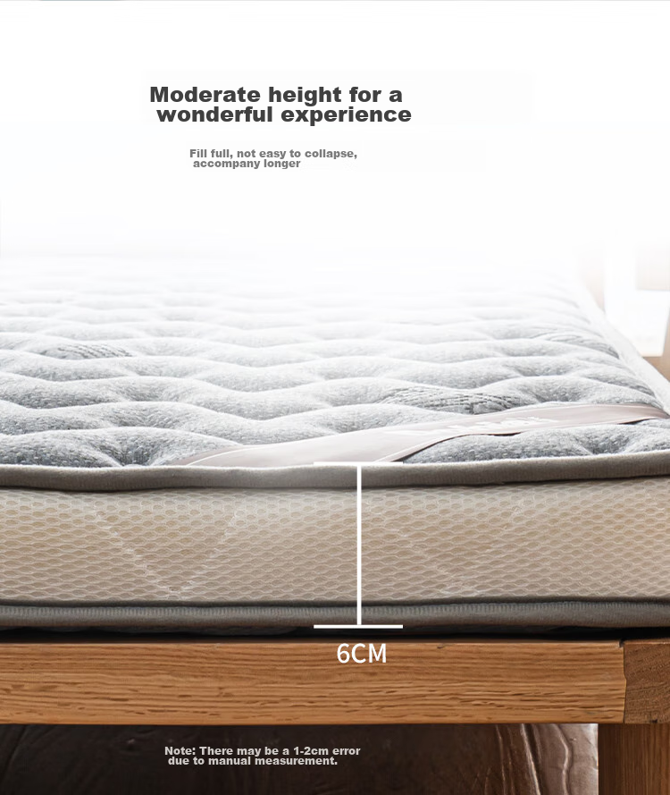 Матрас Dohia Home Textile, кокосовый латексный, для кровати 1.5 х 2 м, серый, 200*150 см