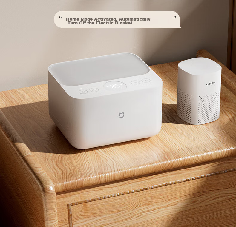 Умное одеяло с подогревом Mijia Dual-Person Smart Heating Blanket, низкий уровень шума, управление со смартфона Xiaomi, 1.8 метра
