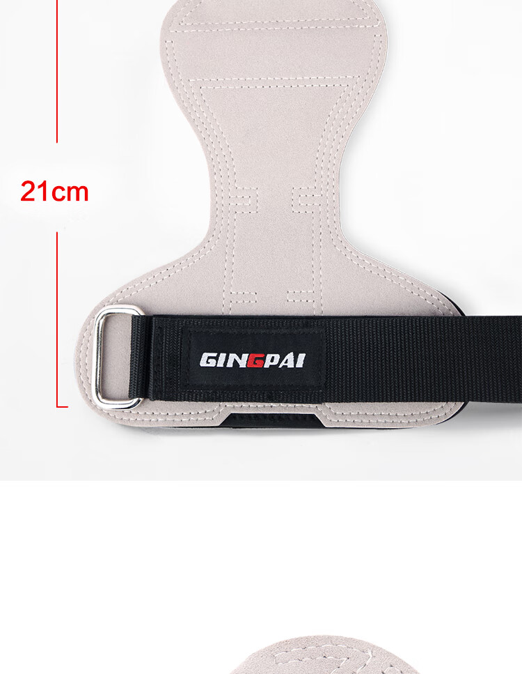 Перчатки для фитнеса GINGPAI, ремешки для подтягиваний, укрепители хвата, нескользящие, защита ладони, черные