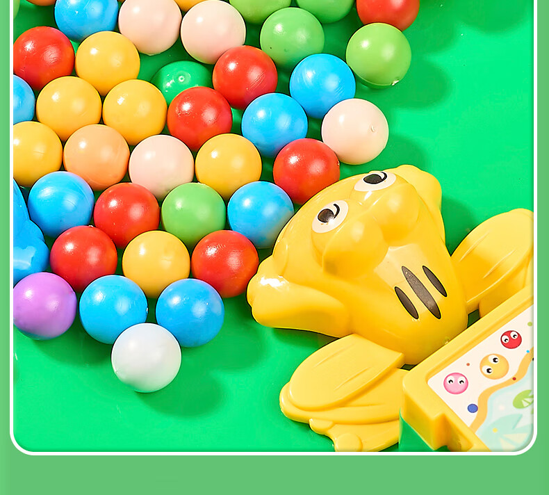 Настольная игра "Жадная лягушка" Mbery, интерактивная игра для детей от 3 до 6 лет, развивающая моторику, для всей семьи