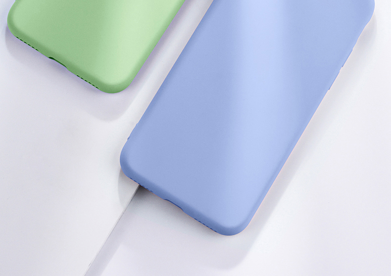 Чехол для iPhone 11 KEKLLE, силиконовый, серый, с защитой камеры