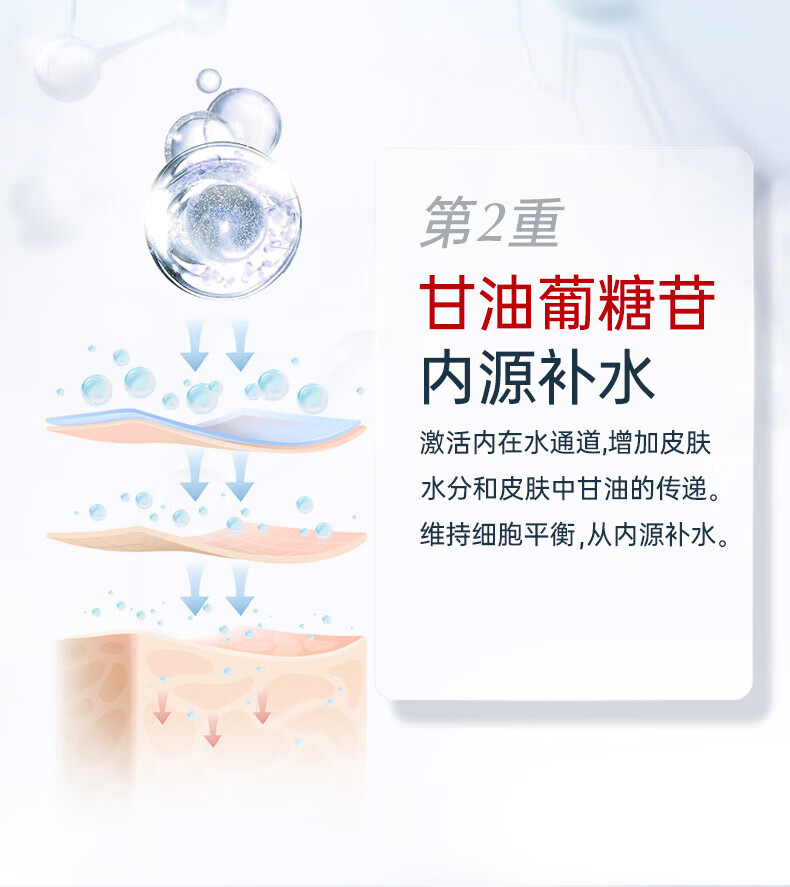 优色林玻尿酸补水喷雾250ml 弱酸性配方男生女生通用面部护肤品生日礼物