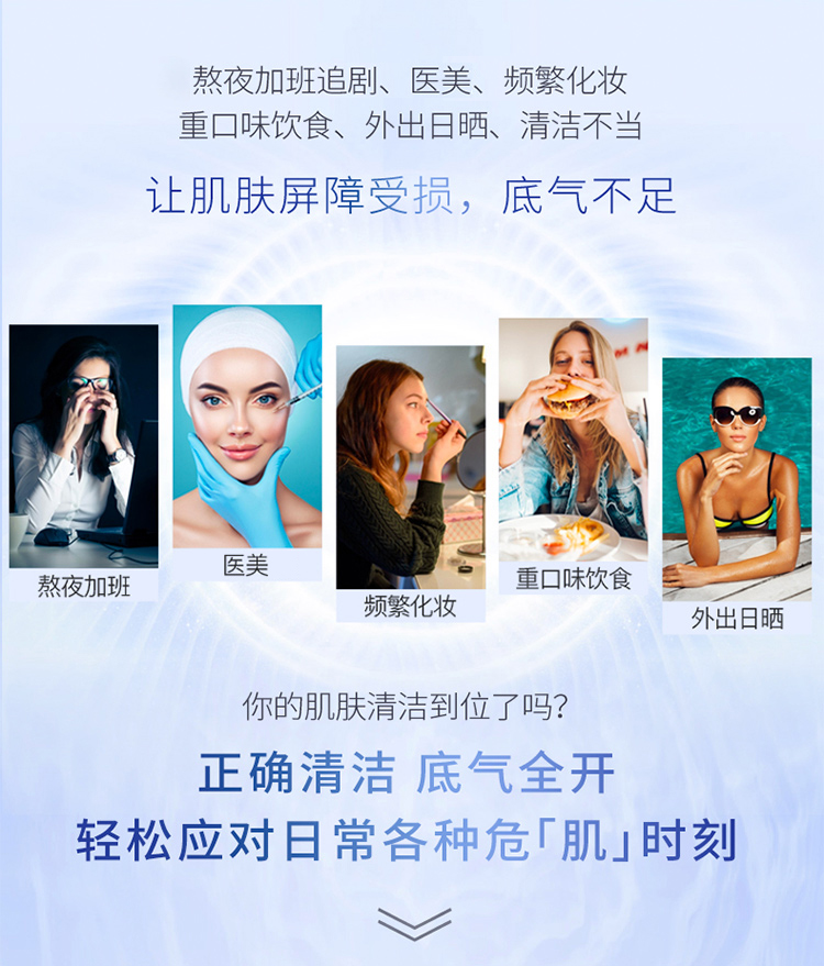 AHC B5玻尿酸洗面奶180ml  ahc洗面奶 清洁控油  生日礼物送女友