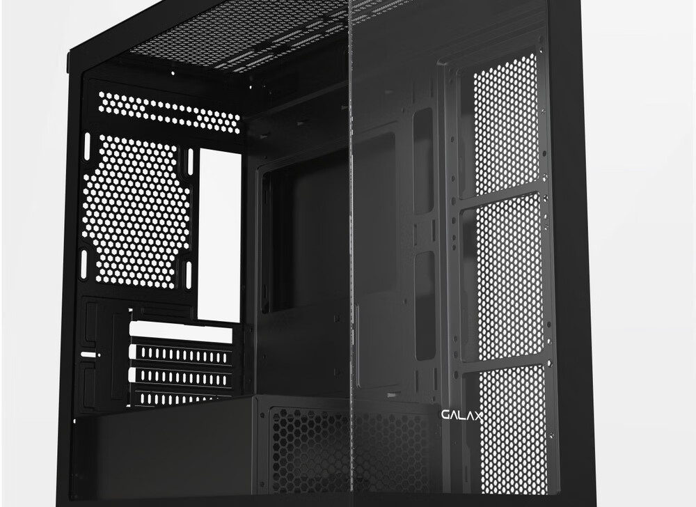 Компьютерный корпус Yingchi Aurora 3-M White (M-ATX/360мм), белый, с панорамным обзором