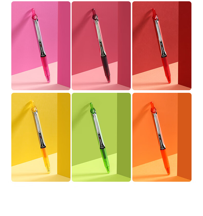PILOT BXRT-V5 Retractable Black Gel Pen, Signature Pen, Water-Based Ink, 0.5mm, for Students, Rollerball Pen, Stationery Set, Office Supplies, Exam Writing Pen, 12-Pack