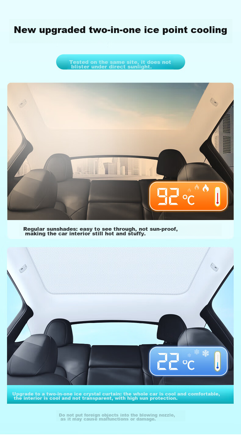 Солнцезащитный козырек Minggu для Tesla Model Y/3, на крышу, для теплоизоляции, ледяной щит, оригинальный козырек от солнца