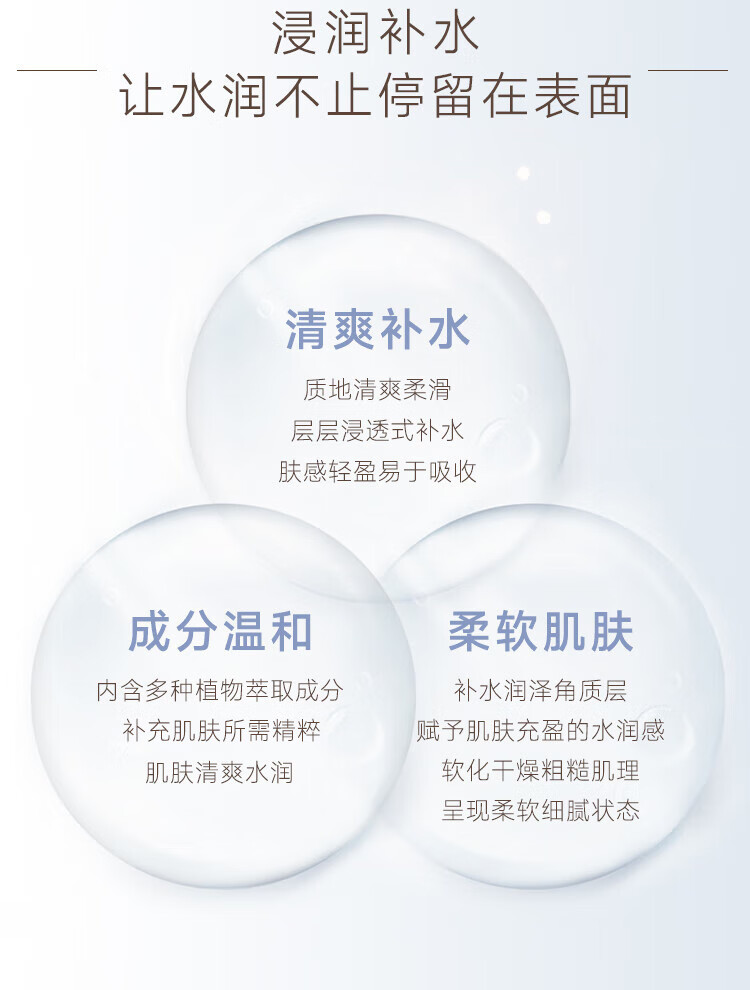 HABA润泽柔肤水180ml G露化妆水柔肤水清爽补水保湿护肤水