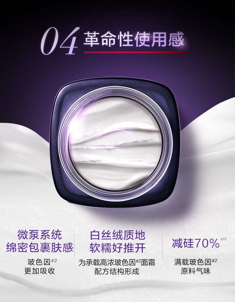 欧莱雅（LOREAL）（20霜 ）复颜玻尿酸水光充盈焕颜淡纹霜 7.5ml*2