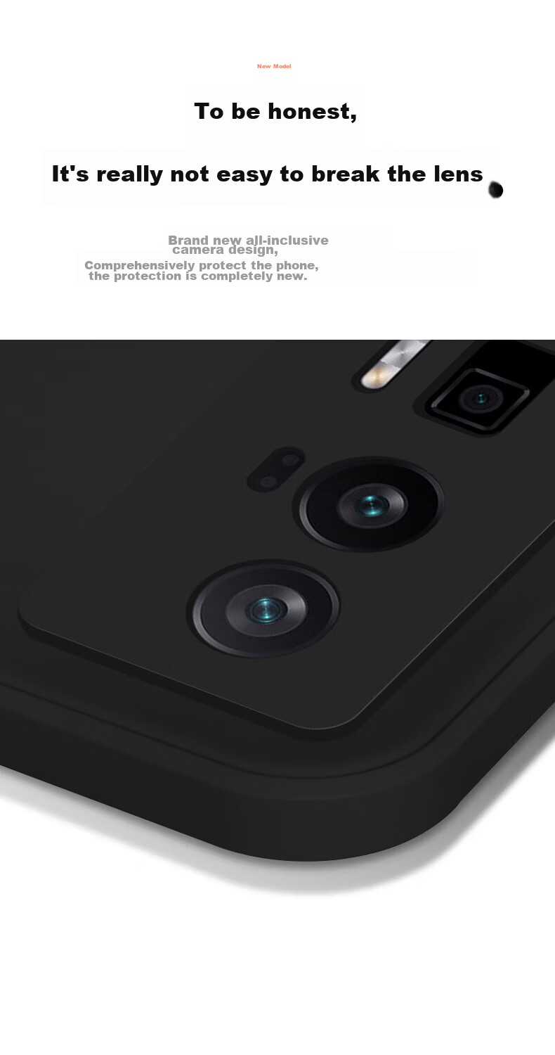 Чехол для телефона KEKLLE, силиконовый, противоударный, ультратонкий, для Xiaomi Redmi K60/K60 Pro, элегантный черный