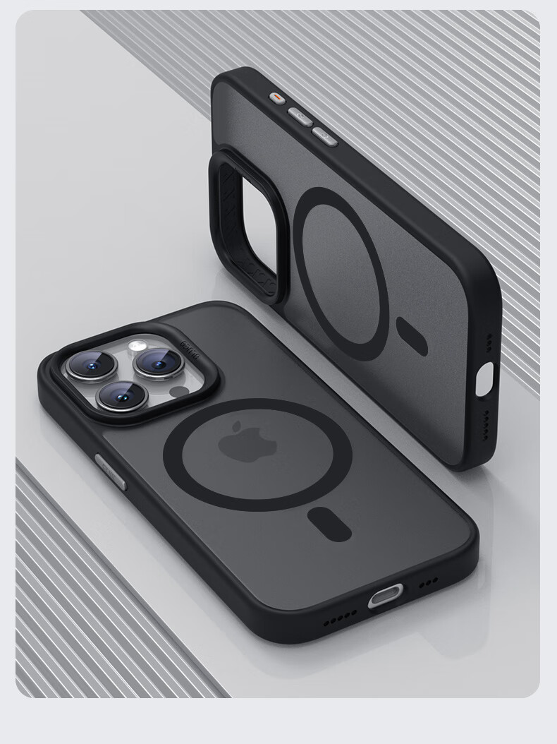 Чехол Lanxingxiansheng для iPhone 15 Pro, MagSafe, силиконовый, темно-синий
