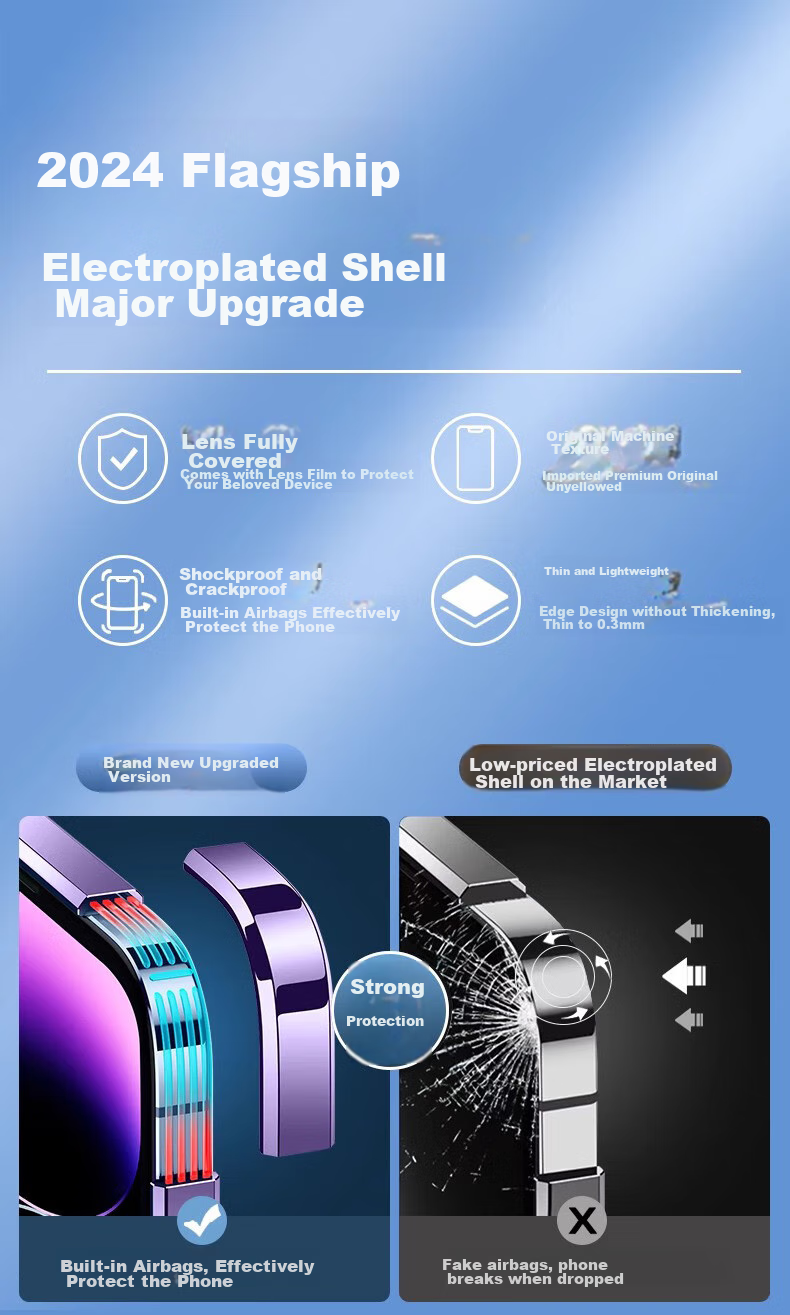 Чехол для iPhone 13 Pro Max ZHIWEISHI, прозрачный, антиударный, с магнитной функцией, черная графитовая рамка