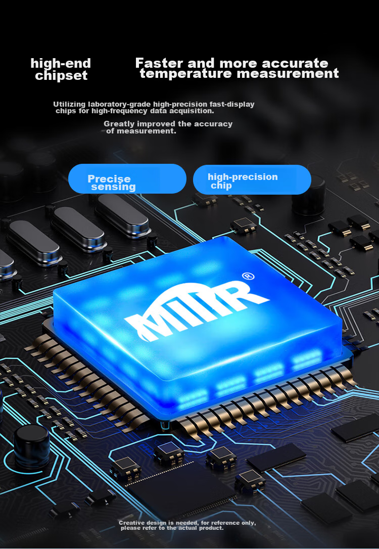 Электронный термометр MITIR TP677, кухонный, для измерения температуры жидкостей и еды, с ЖК-дисплеем, диапазон от -50°C до +300°C