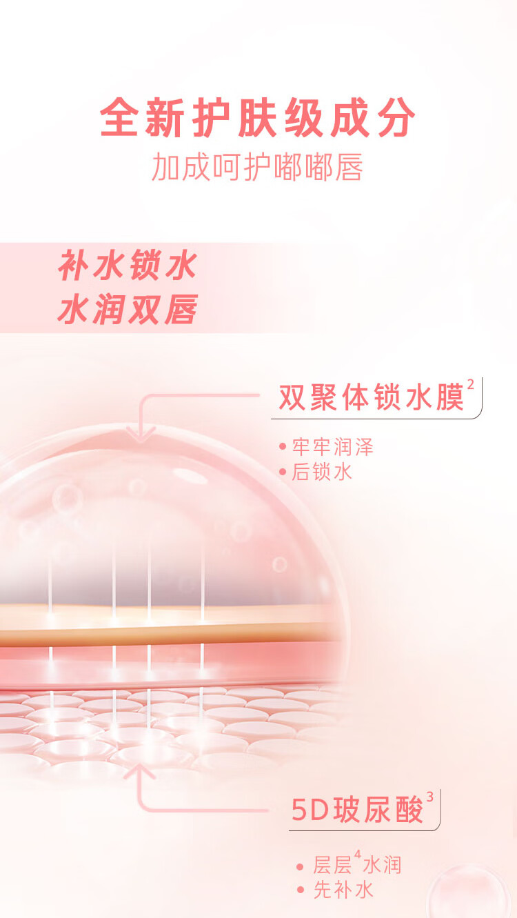 兰芝保湿修护睡眠唇膜（莓果味）3g*2