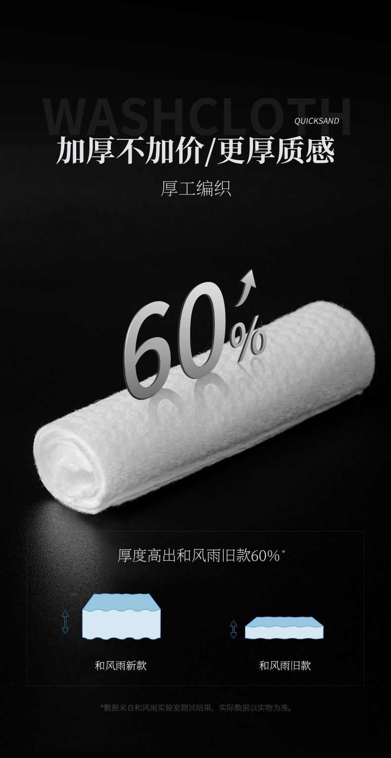 和风雨洗脸巾一次性 擦脸巾洁面巾干湿敷化妆卸妆棉柔洗面巾纸80抽*3包