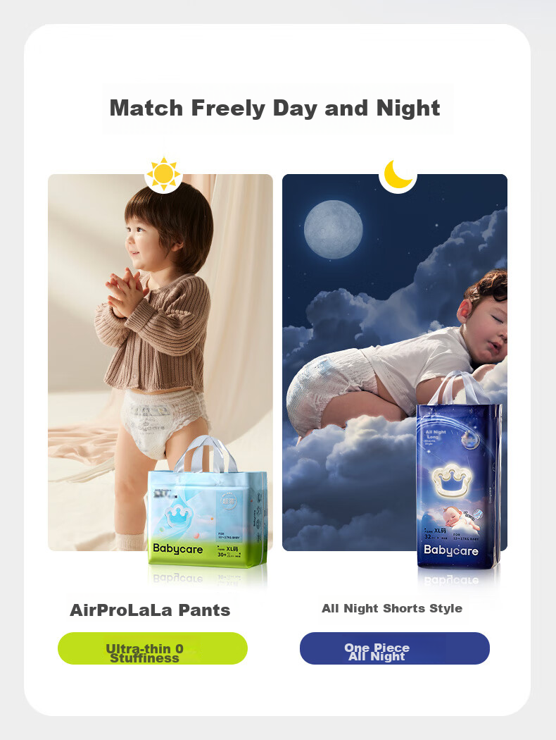 Подгузники-трусики Babycare