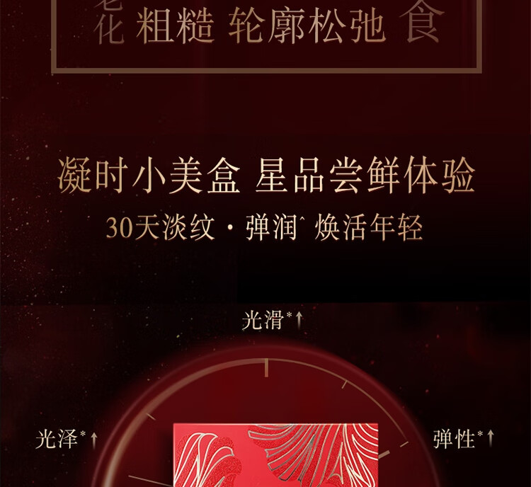 双妹（VIVE）夜上海小美盒淡纹弹润精华霜精华液洁面洗面奶蜜露 双妹夜上海小美盒（5件套）