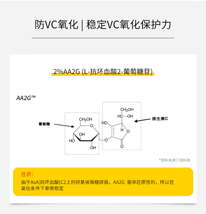 惜玥精研VC追光精华液提亮肤色暗沉淡化痘印原型vc 3瓶装