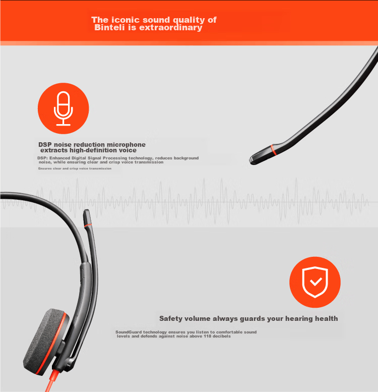 Гарнитура PLANTRONICS polyC3210USB-C/A, односторонняя, с двойным интерфейсом, для колл-центров, офисная, подключается напрямую к компьютерам с встроенным управлением