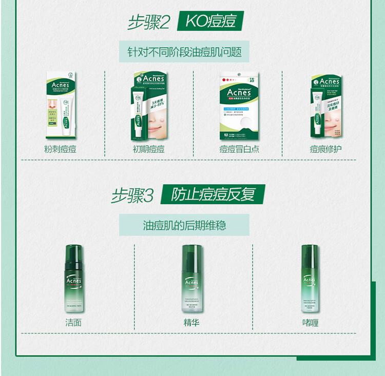 曼秀雷敦（Mentholatum）乐肤洁隐形痘贴 痘痘贴轻薄遮瑕可上妆吸脓抗痘 修护速吸26片