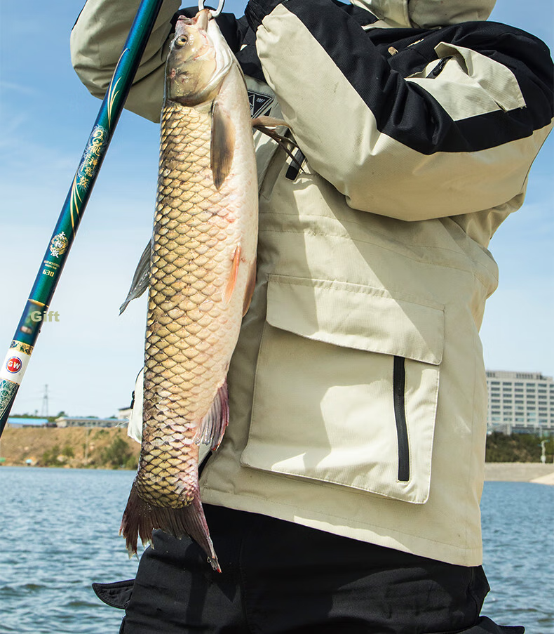 Удилище GW Dragon God Spearhead Big Fish Edition, 9 метров, 19 секций, легкое, для ловли крупной рыбы в озерах и водохранилищах, карповое удилище