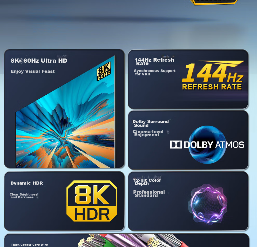 Кабель HDMI 2.1