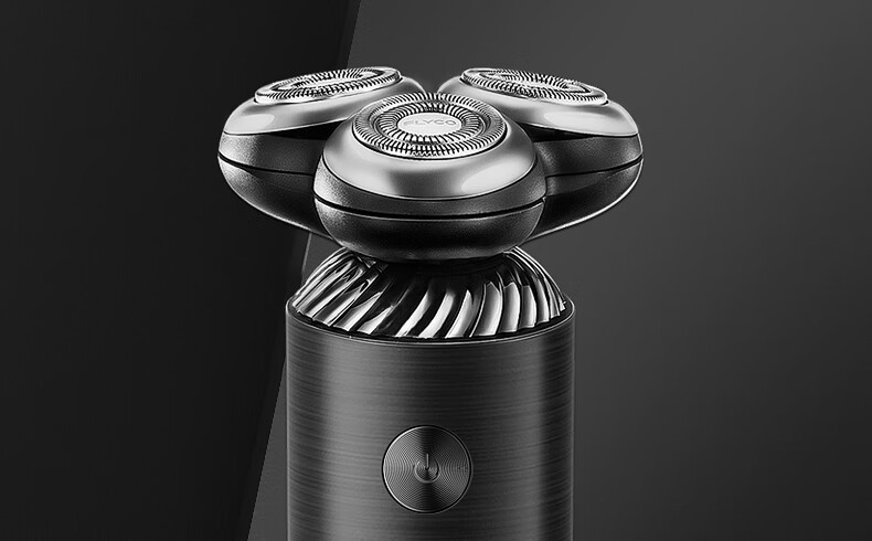 Электробритва FLYCO FS966, роторная, мужская, USB зарядка, водонепроницаемая, черный