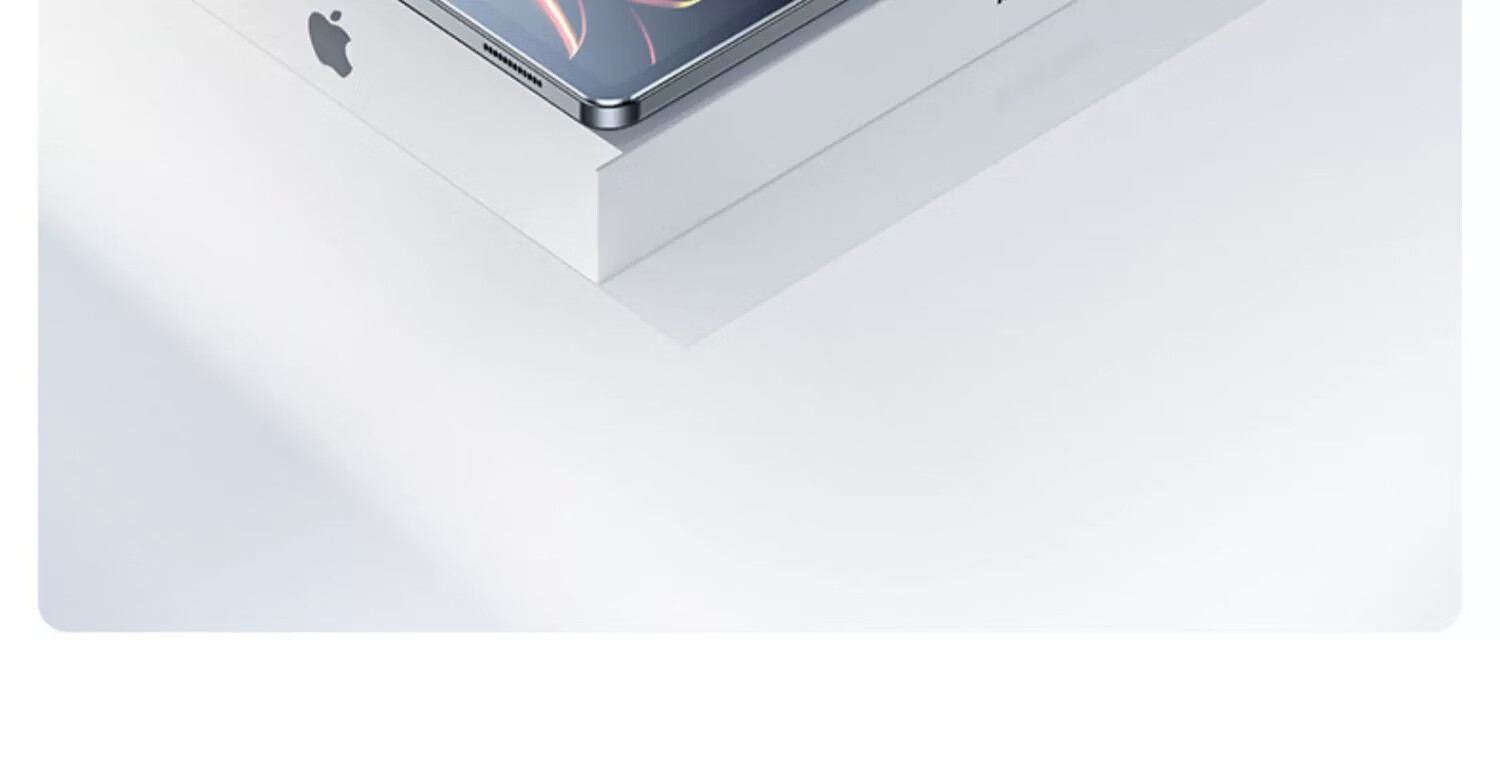 Защитная пленка TORRAS для iPad 11/10 (10.9 дюймов), закаленное стекло, противоударная, антибликовая, ультра-прозрачная, полное покрытие