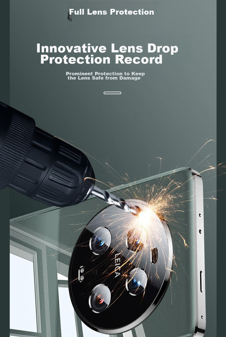 Противоударный чехол POZZO для Xiaomi 13 Ultra, полностью прозрачный, защита от отпечатков пальцев и царапин, тонкий, противоскользящий, с защитой камеры