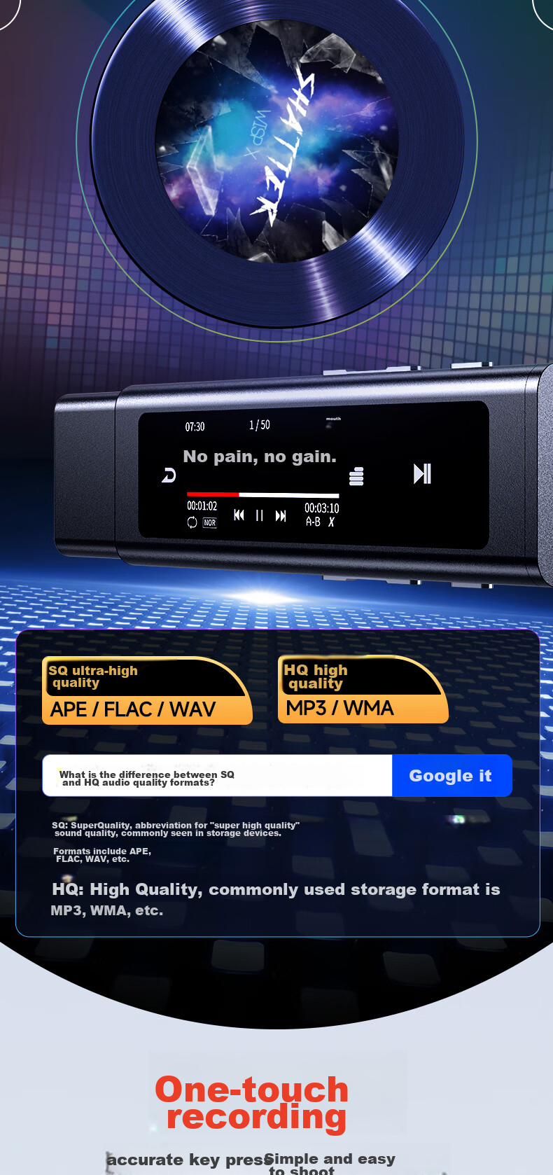 Портативный MP3-плеер aigo