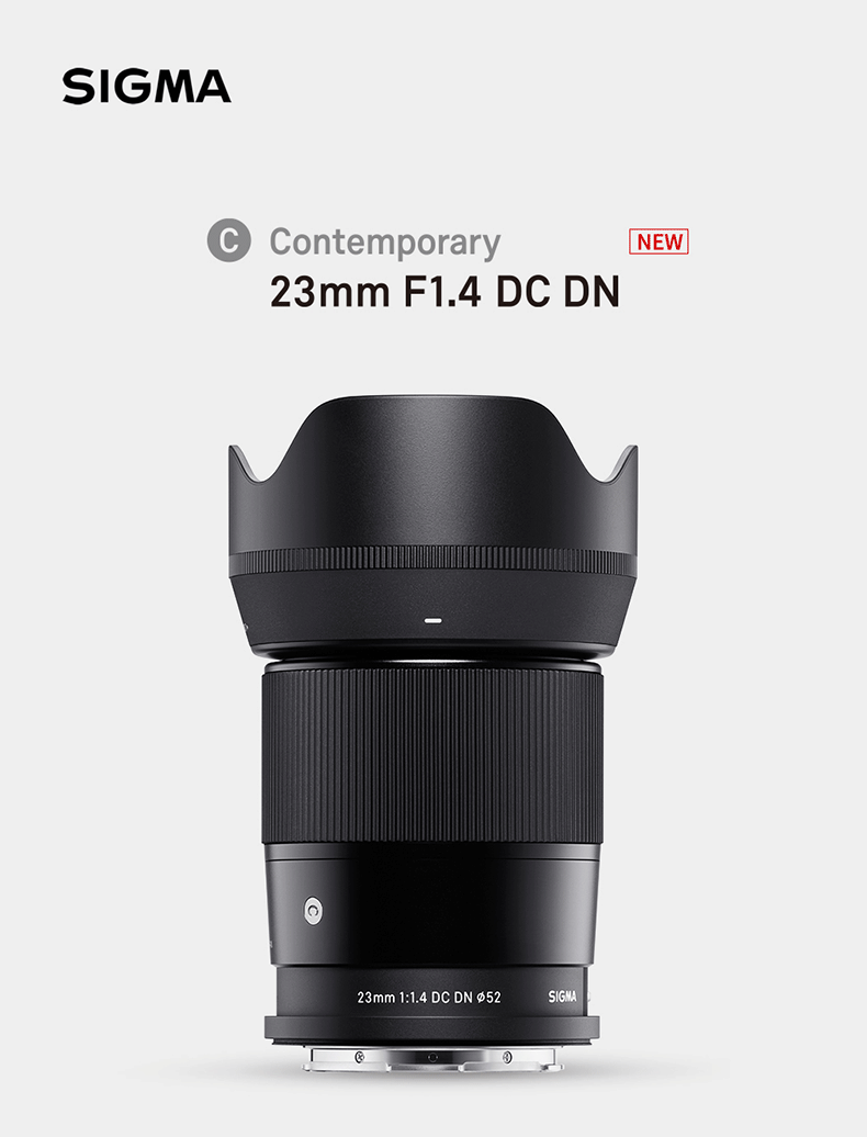Объектив SIGMA 23mm F1.4 DC DN | Contemporary APS-C для беззеркальных камер (Sony E-Mount)