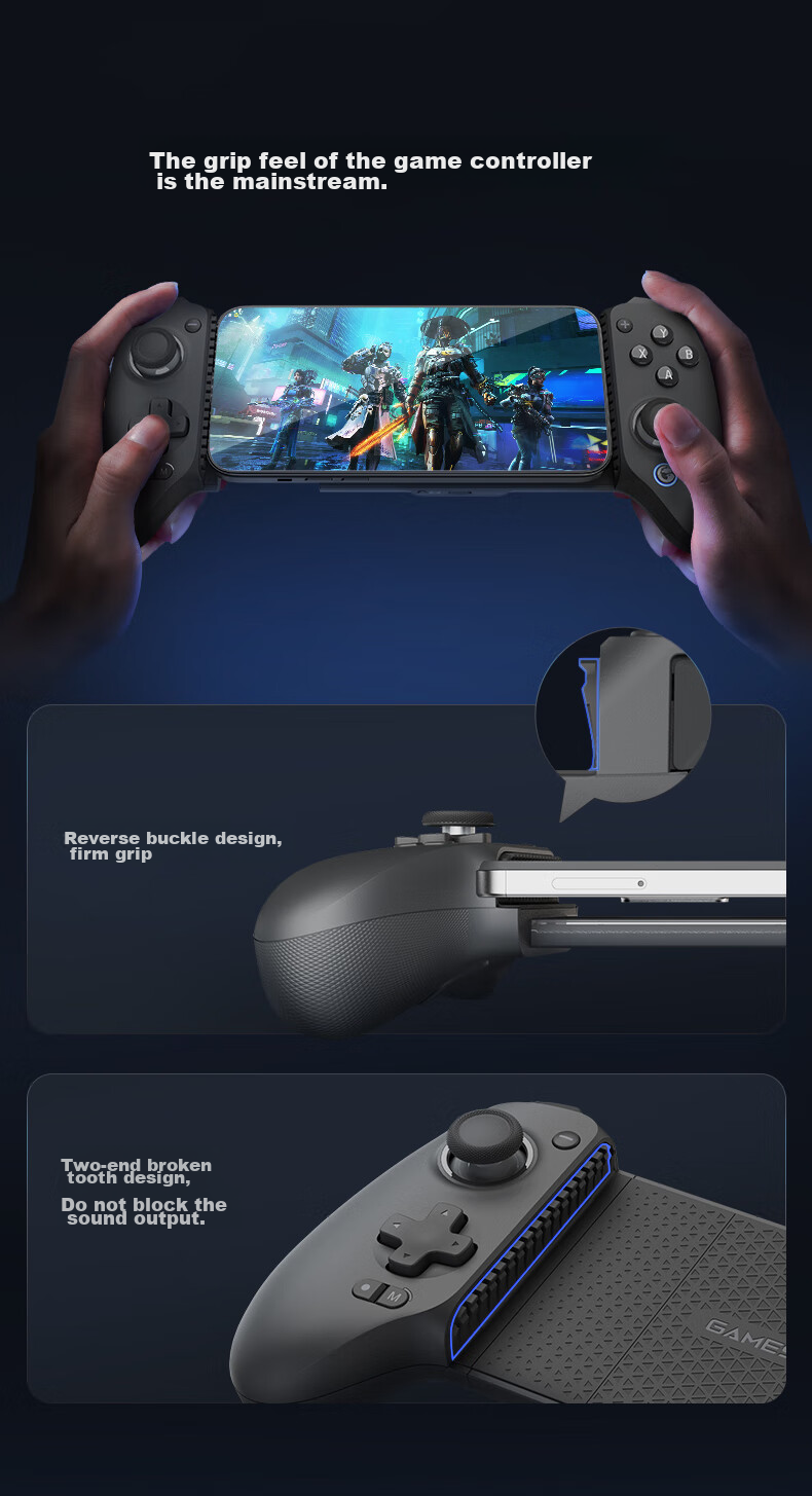 Беспроводной игровой контроллер GAMESIR G8+ для мобильных устройств, ПК, Nintendo Switch