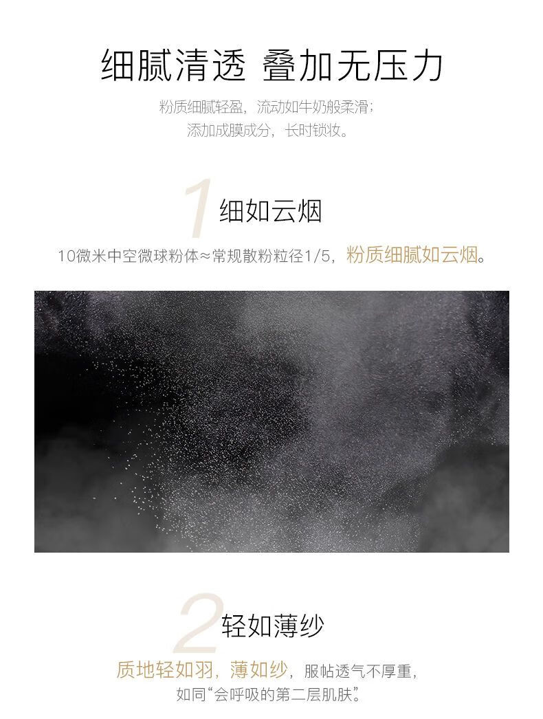 PRAMY柏瑞美蜜粉散粉8g便携装 控油持久自然清爽不脱妆定妆粉分装盒 01#透明款（含8g蜜粉）