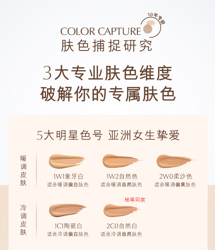 雅诗兰黛（Estee Lauder）DW持妆粉底液62#自然偏白(2C0)30ml 遮瑕持久油皮亲妈生日礼物女