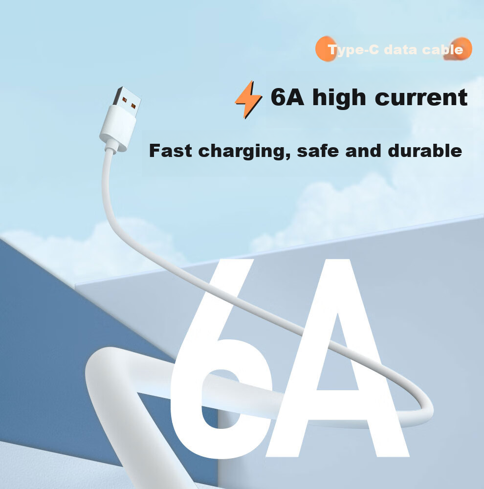 Кабель ULT-unite USB - Type-C, 66W Super Fast Charging, 6A/5A, 6 метров