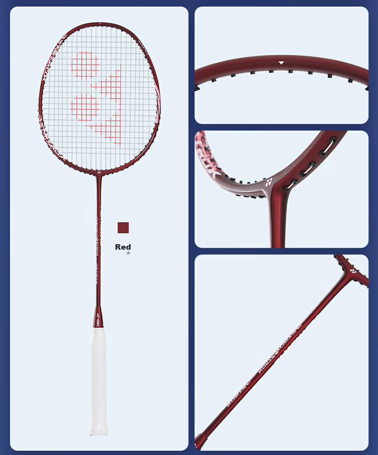 Бадминтонная ракетка YONEX Astrox AX10GC, полнокарбоновая, 4U, струнная, белая и ярко-черная