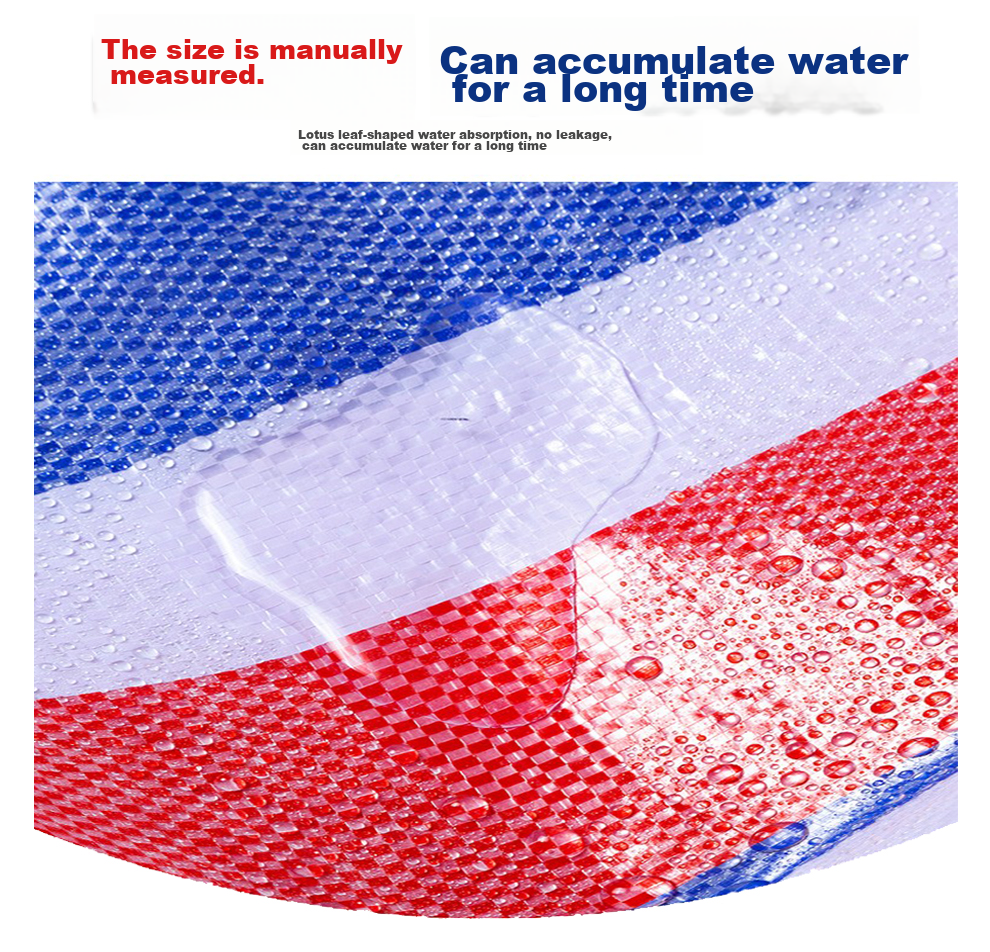 Тент-тент "QL Colorful Striped Plastic Sheet", утолщенный, водонепроницаемый, для строительства, грузовиков, навес от солнца, 4м*6м