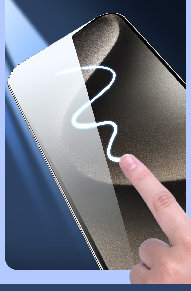 Защитное стекло Smorss для iPhone 15, антибликовое, антишпионское, противоударное, 2 шт.