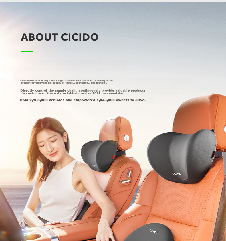 Автомобильная подушка для шеи CICIDO, универсальная, из пены с эффектом памяти, для водителя, для комфортного вождения