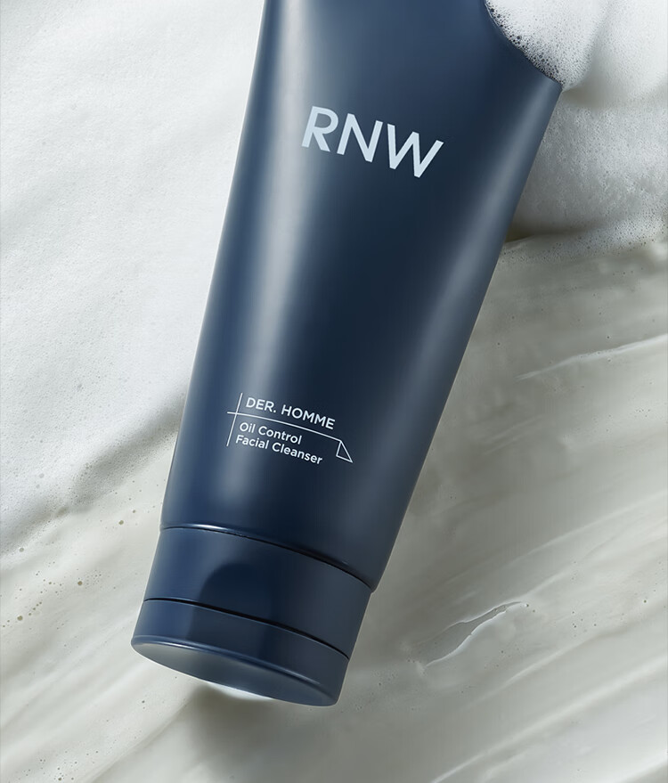 RNW洗面奶男士自发泡控油氨基酸洁面乳清洁生日礼物送男生 洁面乳180g*1