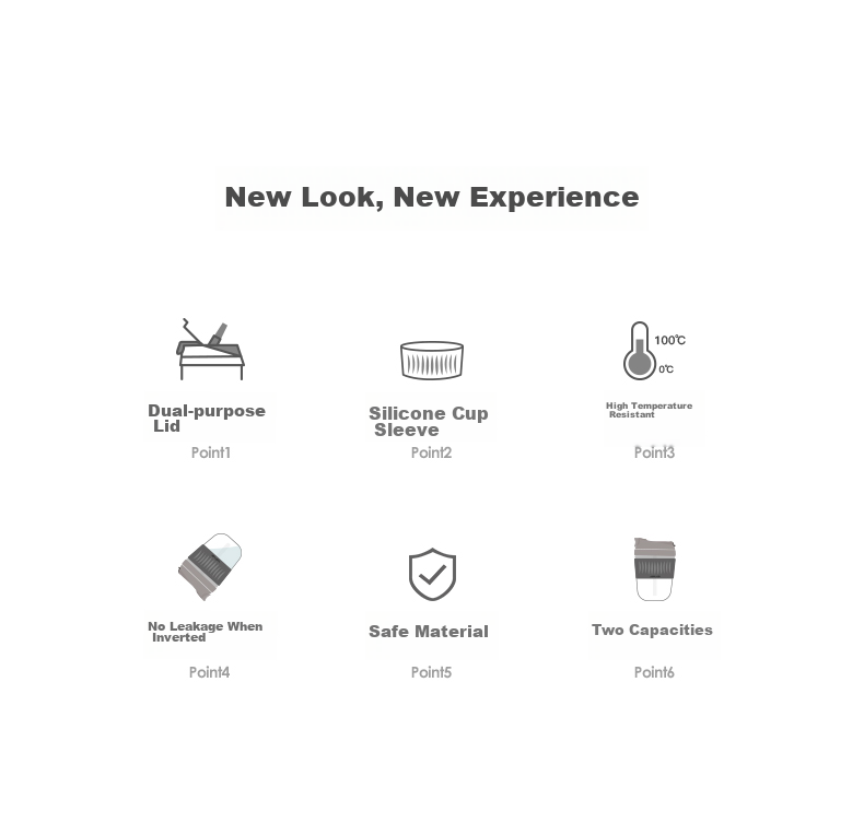 Кружка для кофе LOCK&LOCK, термостойкая стеклянная, портативная, с двойной соломинкой, 500 мл, желтая
