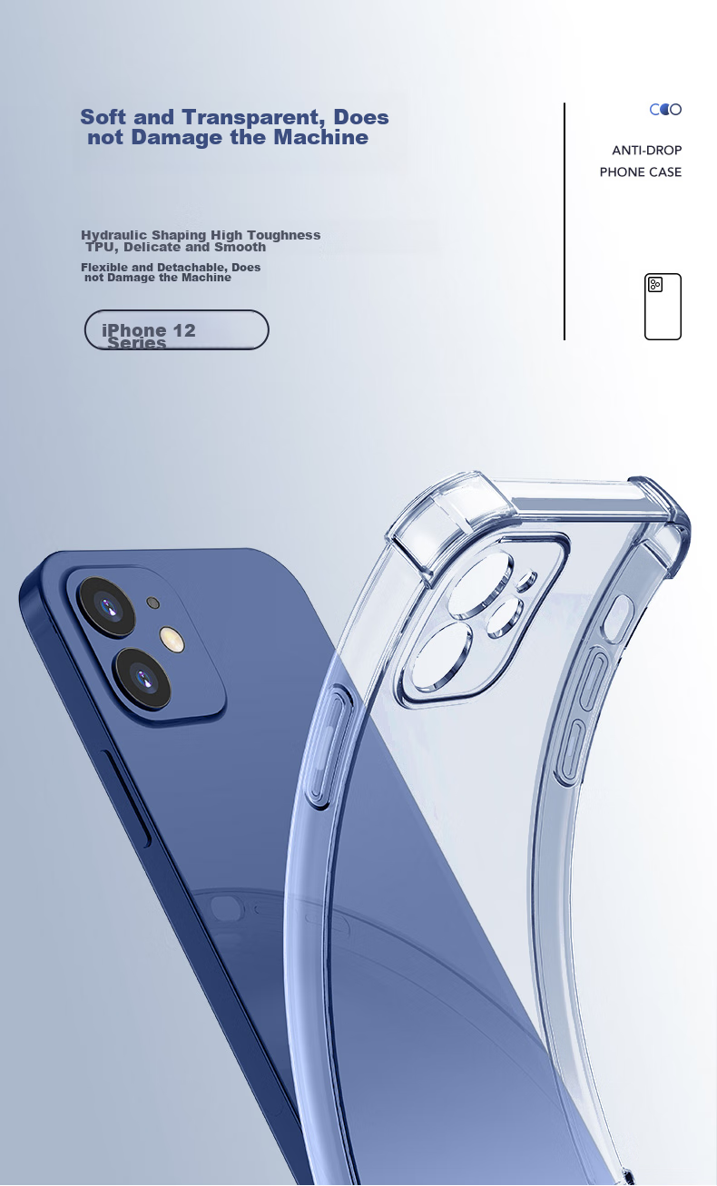 Прозрачный чехол для iPhone 12 Mini