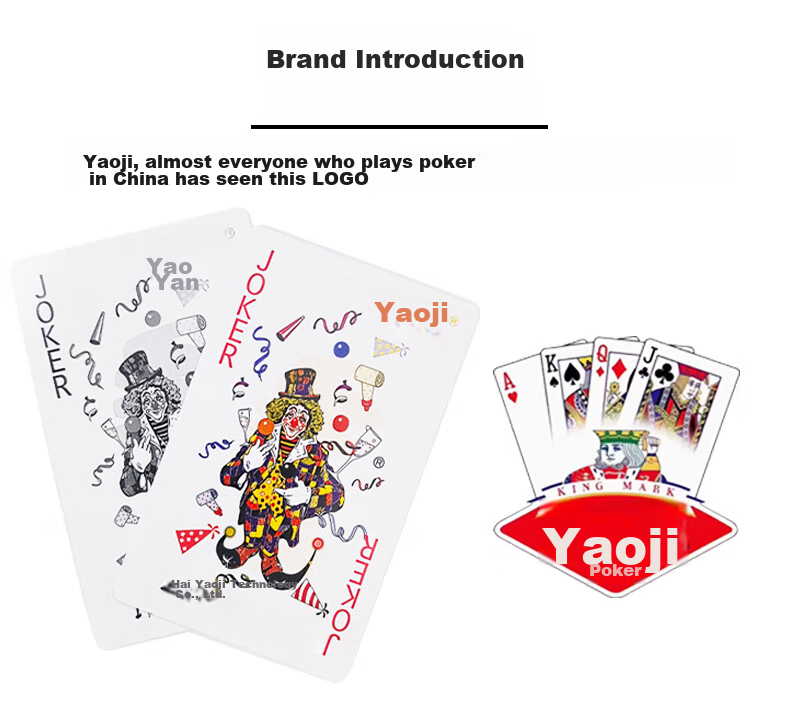 Игральные карты Yaoji, 959 Золотой Веер, 10 колод, самообслуживание, подлинный продукт, оптовая продажа