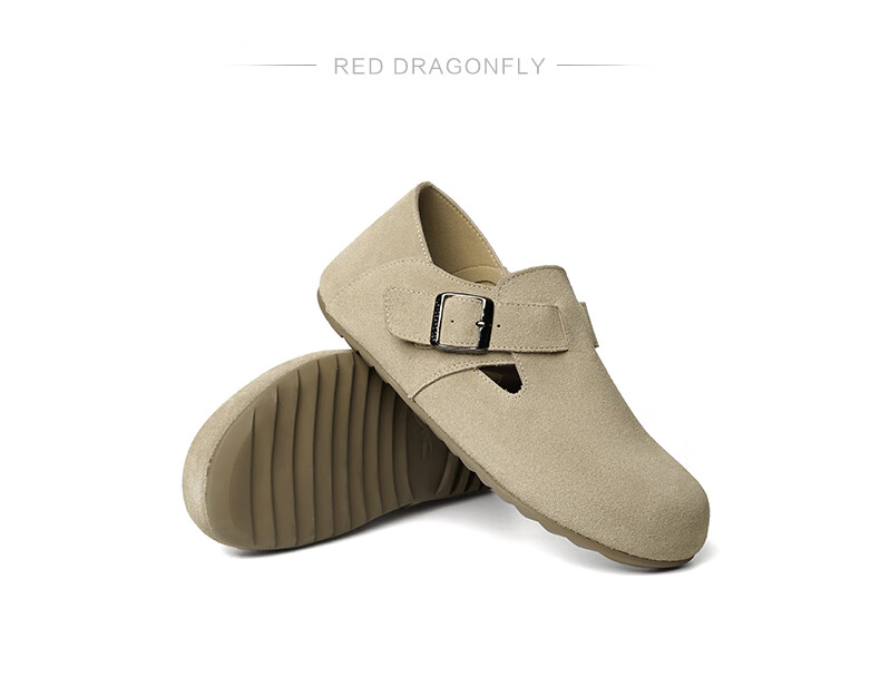 Женские туфли RED DRAGONFLY, осенне-зимние, на плоской подошве, с круглым носком, винтажный стиль, артикул WBB34453, цвет верблюжий, размер 37