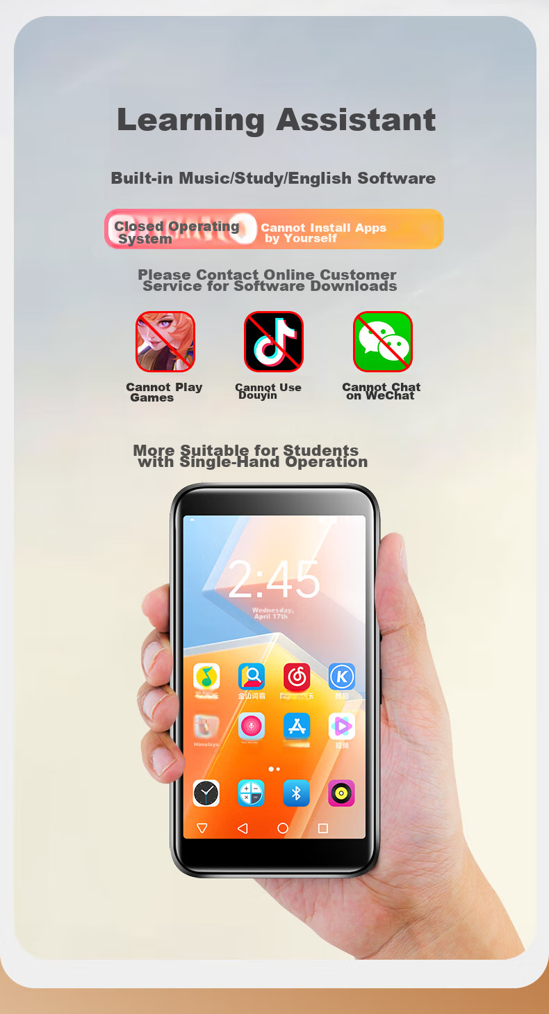 Портативный MP3-плеер Newsmy M8, 16 ГБ, WiFi, Bluetooth, 3.4 дюйма, видео, запись